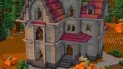 Charliecustard Builds on Instagram: "Build it! (Halloween Shadowkeep Castle) The 3D Guide is online and has a materials list included. No mods or addons are required! 📥Included downloads: Java / Bedrock world and Schematic. #minecraft#charliecustardbuilds"