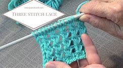 Three Stitch Lace