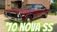 1970 Chevrolet Nova SS - 396 4spd - SOLD