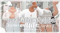 AESTHETIC ROBLOX OUTFITS! I w/codes & links I marysoftiee I