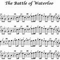 Battle of Waterloo Bagpipe Sheet Music