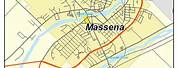 Massena Town Map