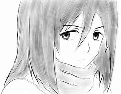 Image result for Mikasa Drawing