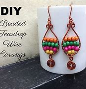 Image result for Easyt Beaded and Wire Ear Cuff DIY