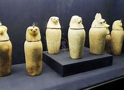 Image result for Canopic Jars Ancient Egypt