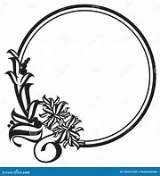 Image result for Clip Art of Round Frame