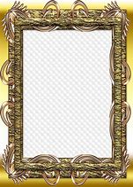 Image result for Gold Frame Cutouts