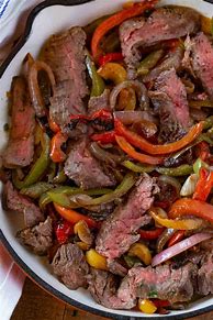 Image result for Steak Fajitas