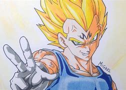 Image result for How to Draw Majin Vegeta Easy