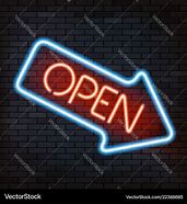 Image result for Neon Sign with Arrow