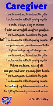 Image result for Caregiver Poem