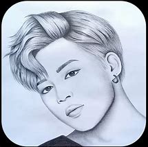 Image result for BTS Members Art