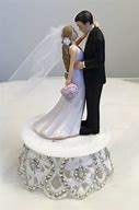 Image result for Wedding Cake Toppers Bride and Groom