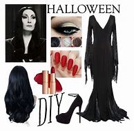 Image result for Morticia Costume DIY