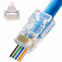 Image result for Cat6 Cable Connector