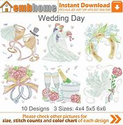 Image result for Wedding Machine Embroidery Designs