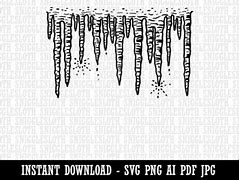 Image result for Icicles Clip Art