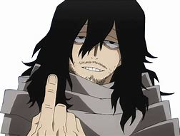 Image result for My Hero Academia Aizawa Transparent