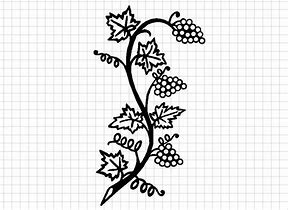 Image result for Grape Vine DXF