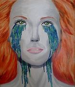 Image result for Crying Face Painting