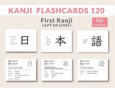 Image result for Japanese Kanji Flashcards