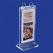 Image result for Acrylic Menu Stand