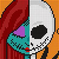 Image result for Anime Pixel Art Grid Templates