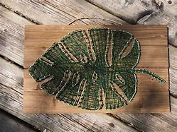 Image result for Leaf String Art