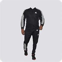 Image result for adidas tracksuit jacket black