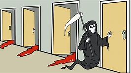 Image result for Grim Reaper Knocking Door Meme