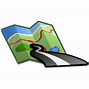 Image result for Road Map Icon Free