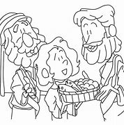 Image result for Cartoon Jesus Feeding 5000