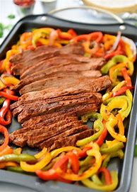 Image result for Skirt Steak Sheet Pan Fajitas