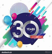 Image result for 30 Years Avent Logo