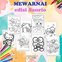 Image result for Kertas Mewarnai Hello Ki