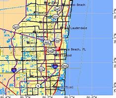 Image result for Dania Beach Florida Map