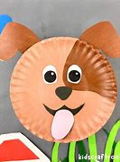 Image result for Paper Plate Dog