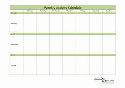 Image result for Activity Chart Template