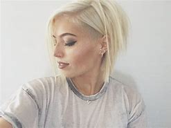 Image result for Undercut Blonde Hair