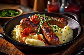 Image result for Bangers and Mash Cornet