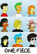 Image result for The Simpsons Anime Style