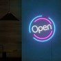 Image result for Neon Open Sign PNG