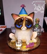 Image result for Grumpy Cat Cake