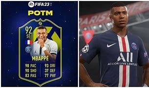 Image result for Mbappe FIFA Card 23 No Background