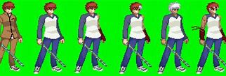 Image result for Fate Shirou Sprite