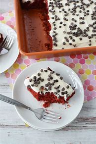 Image result for Red Velvet Poke Cake