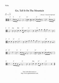 Image result for Viola Music Sheet for Beginners