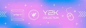 Image result for Black and White Y2K Banner