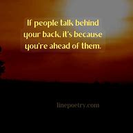 Image result for Stop Talking Behind My Back Quotes