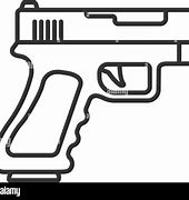 Image result for Easy Line Drawings Gun